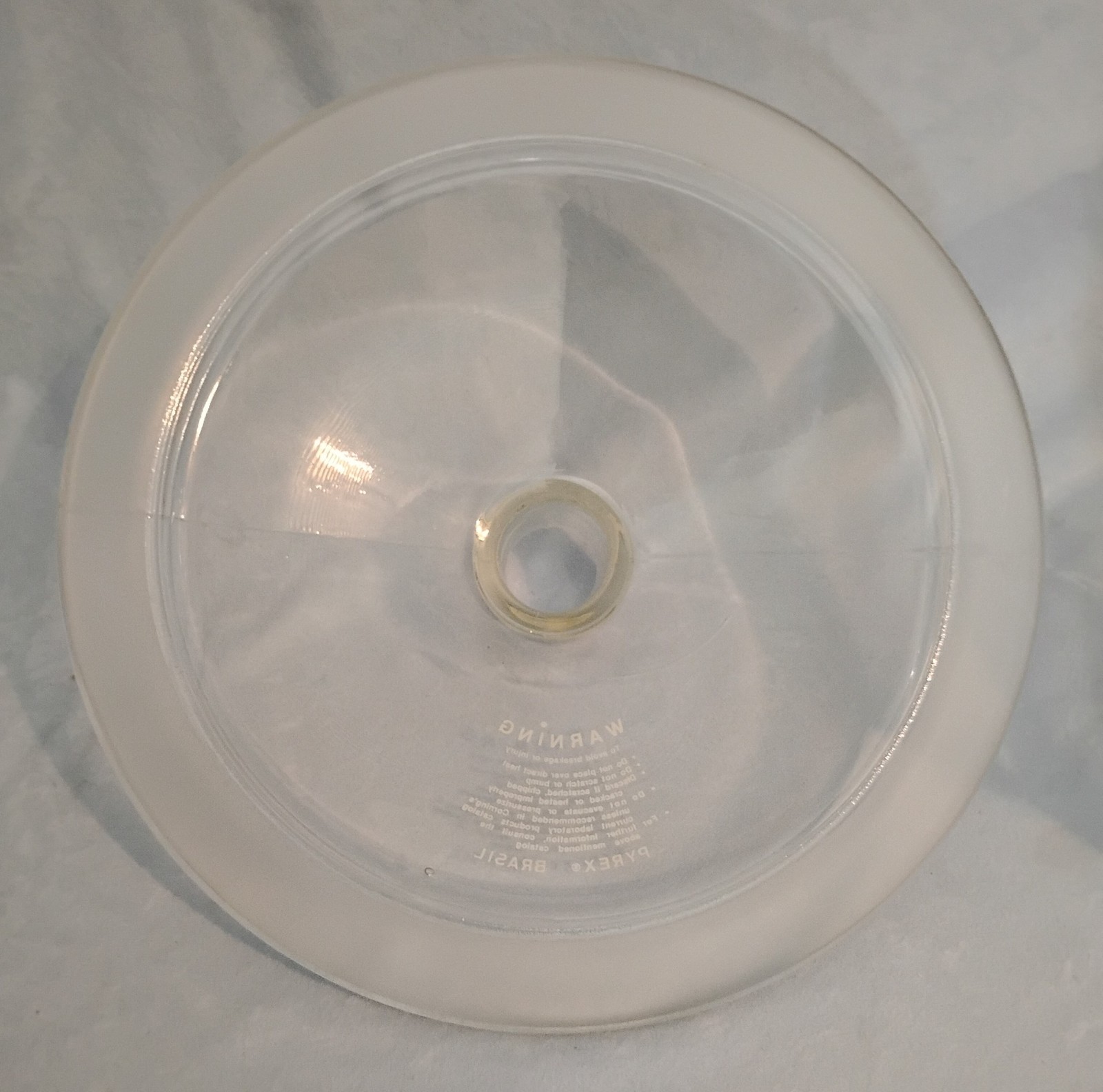 Corning PYREX Glass 10.5 L Large Vacuum Desiccator 11.5” Outside Diameter