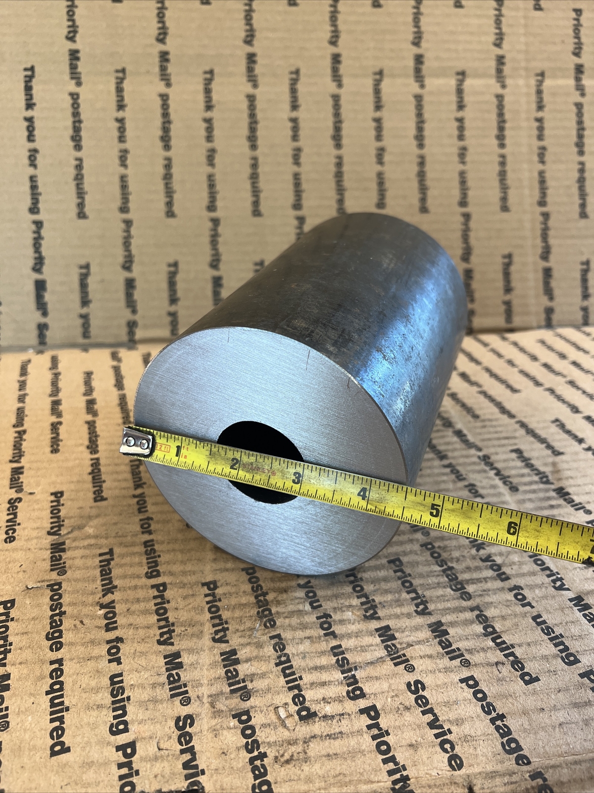 4 1/2 OD X 1 1/2 Wall Hot Finished Mechanical Tubing Machining 6″ Long