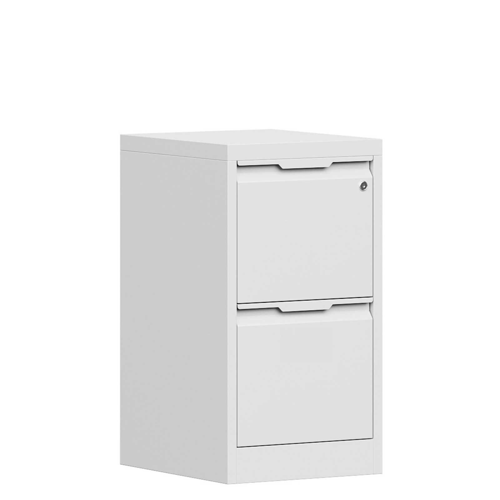 NEW Metal Vertical File Storage Cabinet with Lock 2 Drawer Office Filing Cabinet