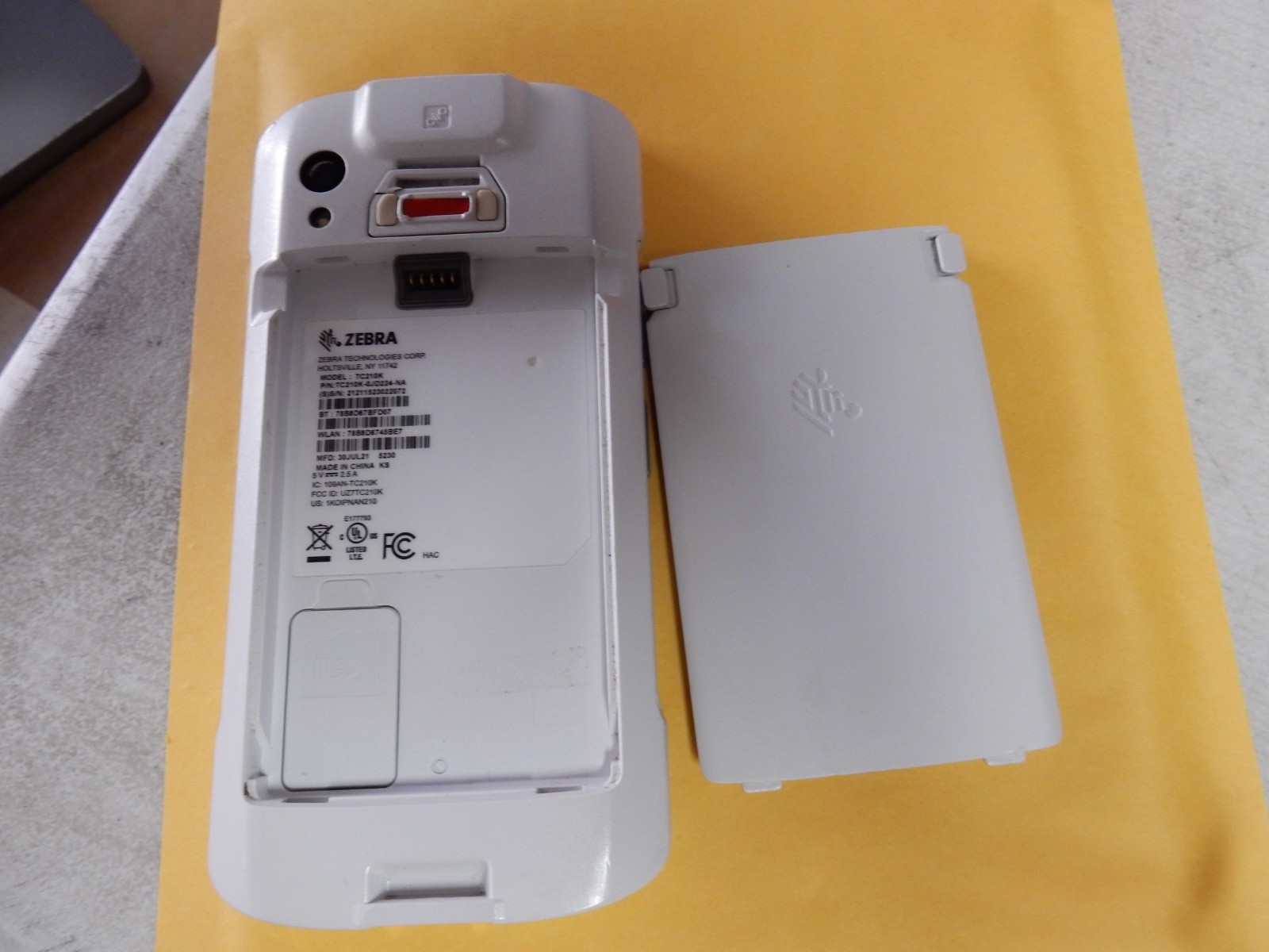 Zebra TC210K-0JD224-NA Healthcare Mobile Touch Computer TC210K