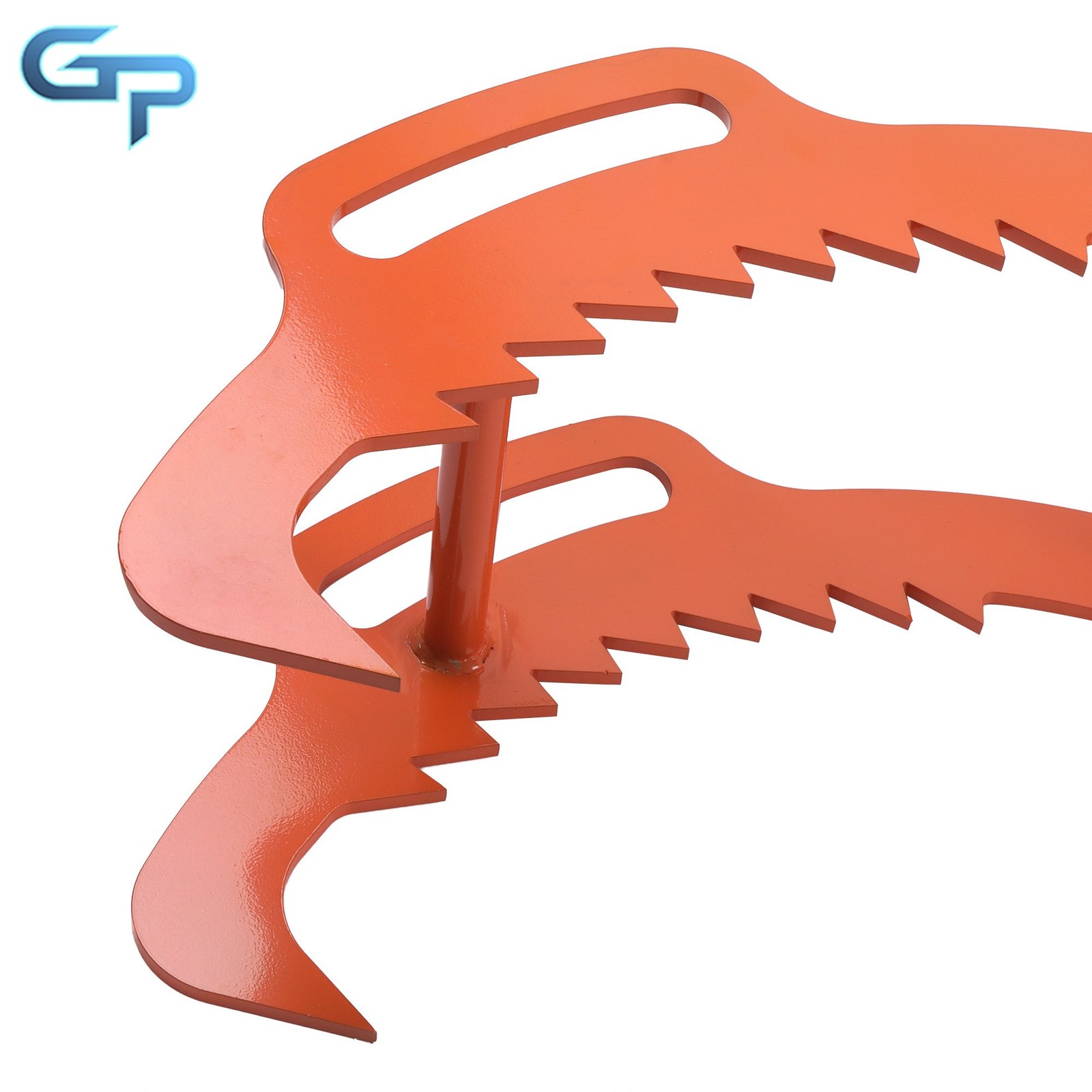 Log Lifting Tongs 36″ Heavy Duty Steel 4 Claw Swivel Lumber Log Skidding Tongs