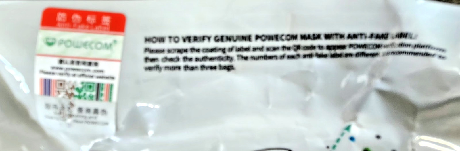 Powecom KN95 Face Mask GB2626-2019 Protective Respirator White 10 Pack Ear Loop