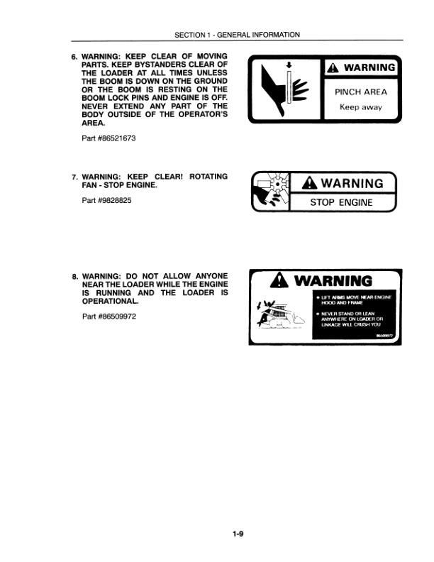 New Holland L865, Lx865,Lx885,Lx985 Skid Steer Loader Service Manual Repair Shop