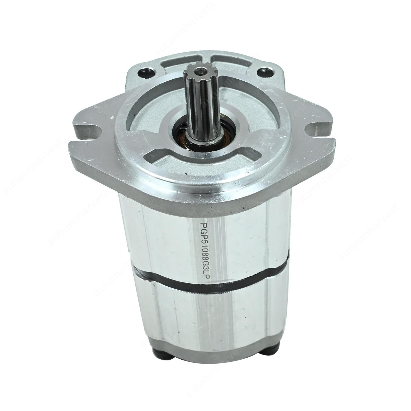 For AGT Skid Steer KTT23 Hydraulic Gear Pump Two-Section 6-12 GPM