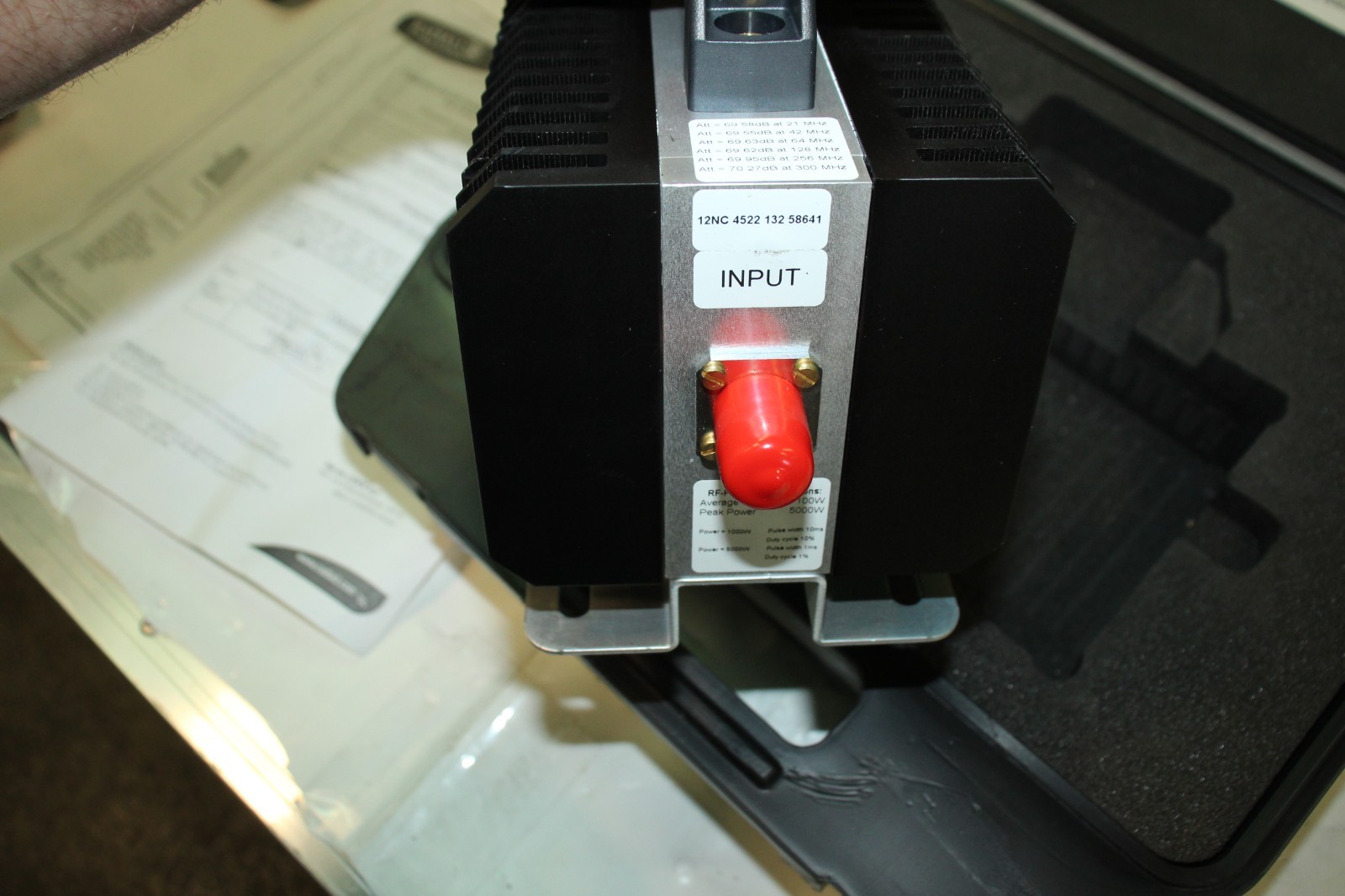 Radiall Attenuator R417.770.210 70DB 100W – 5000W Philips