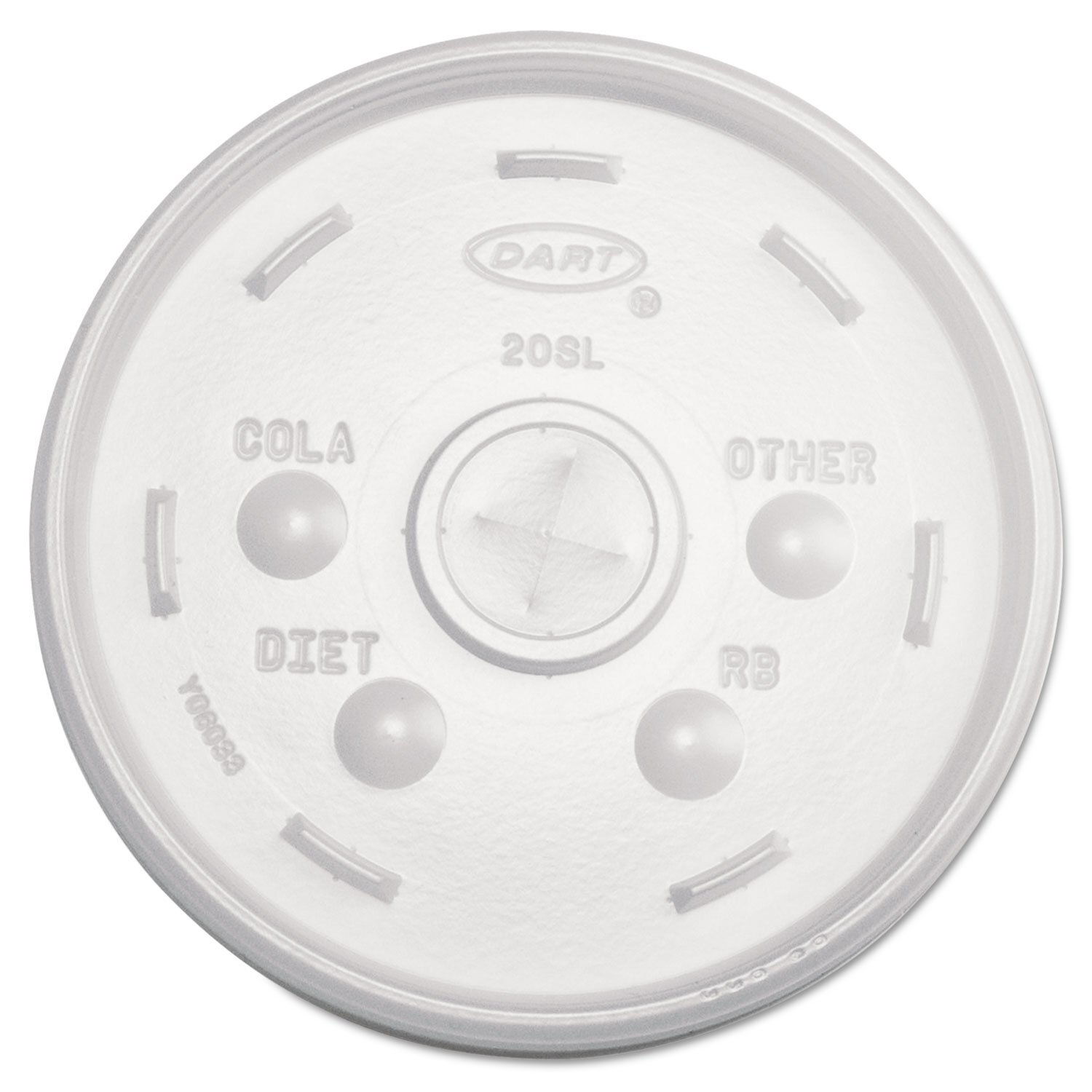 Cold Cup Lids for 32 oz. Cups (Carton of 1,000)