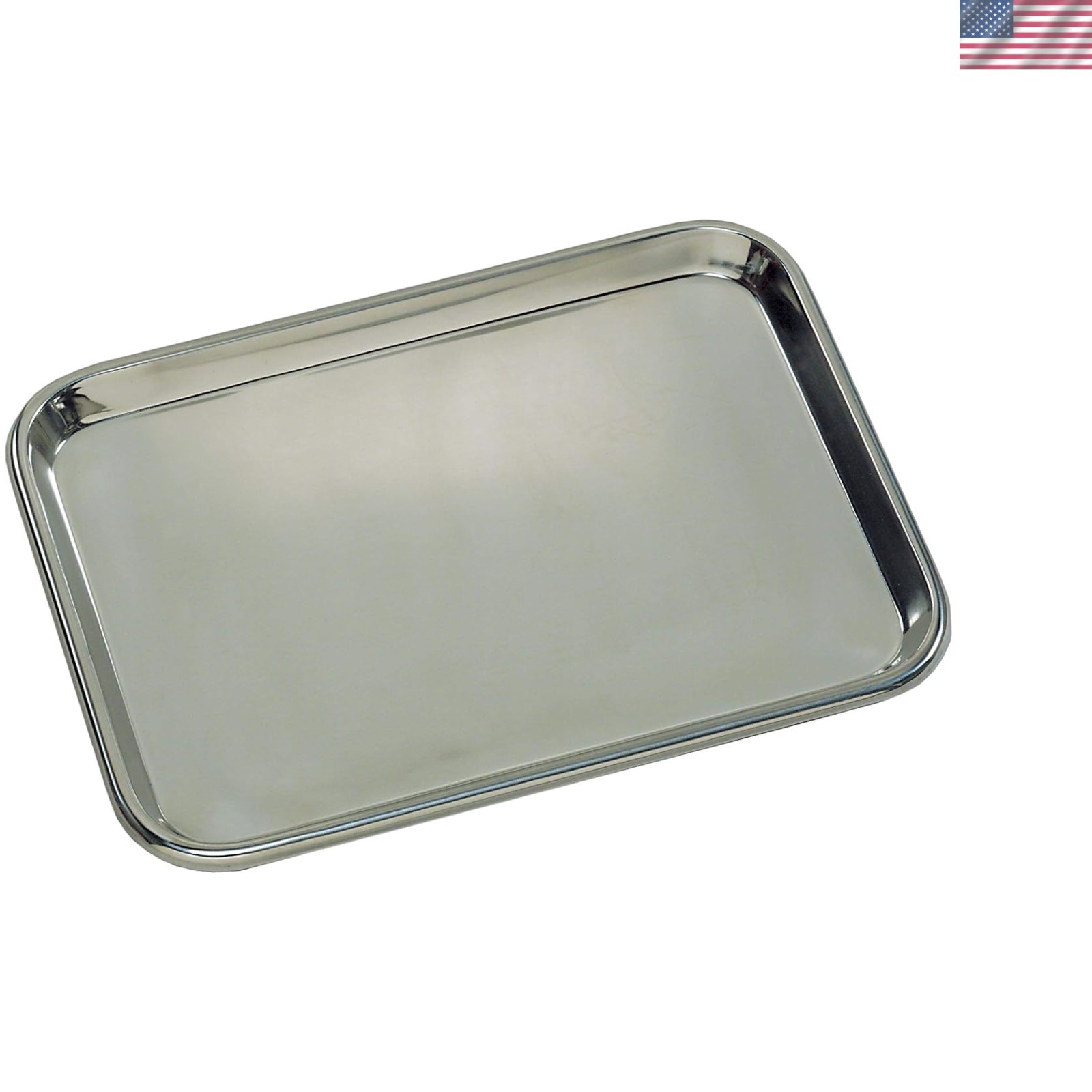 Grafco Stainless Steel Instrument Tray, Extra-Large Size, Metal Surgical Mayo…