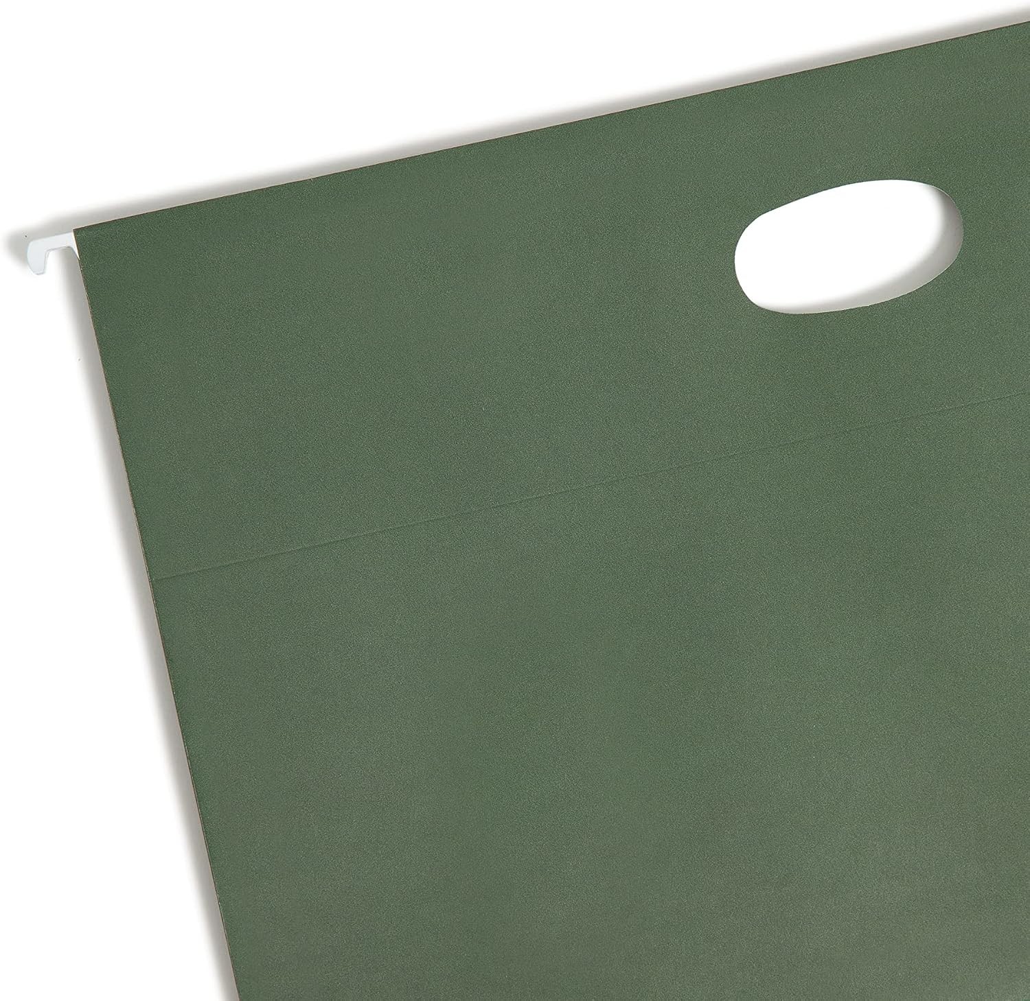 Smead 64318 Hanging File Pockets Legal 1-3/4 Expansion Green 25/Box