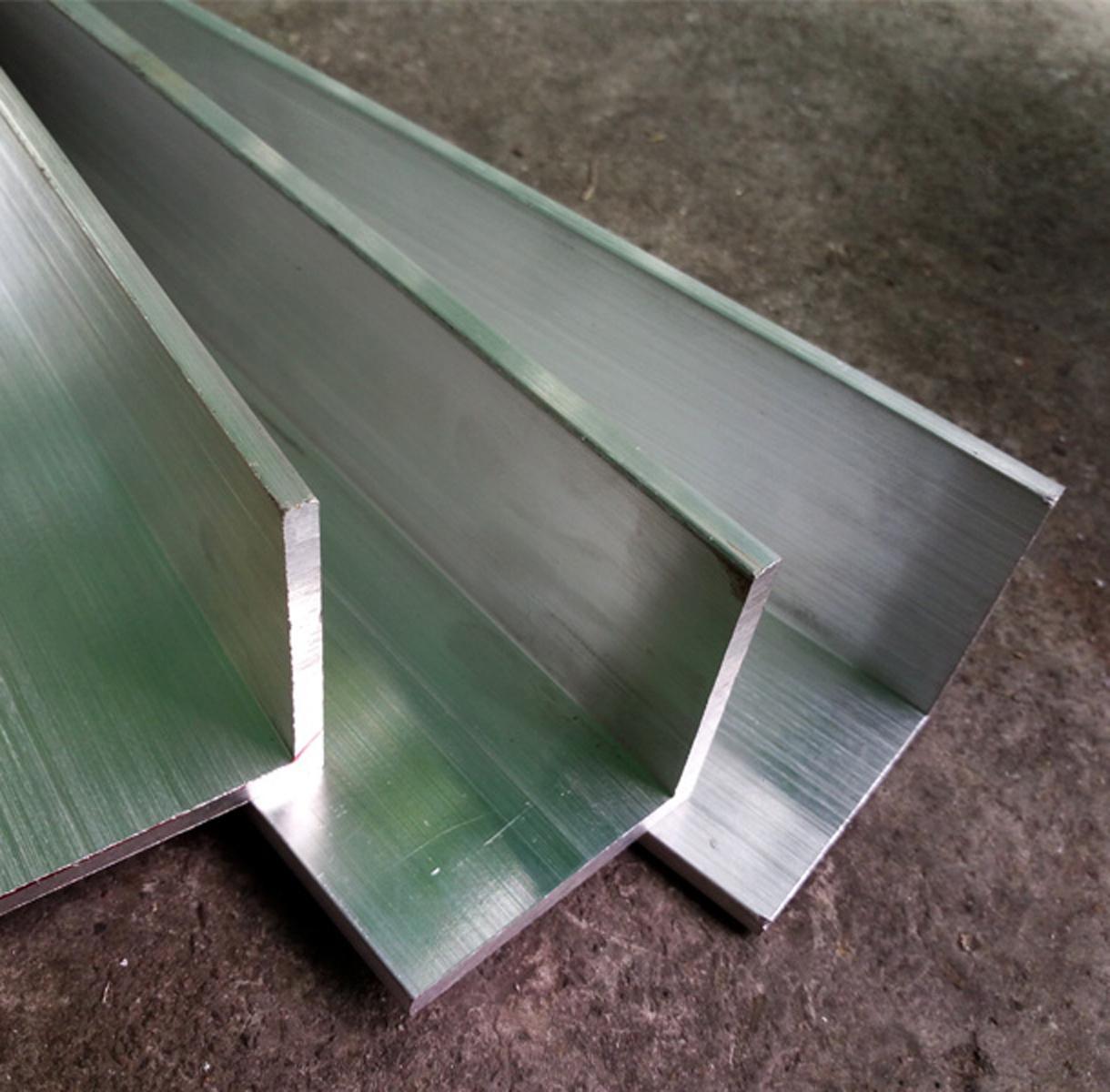 US Stock 2pcs 20mm x 20mm x 250mm(9.84″) Long 3mm Thick 6061 T6 Aluminum Angle