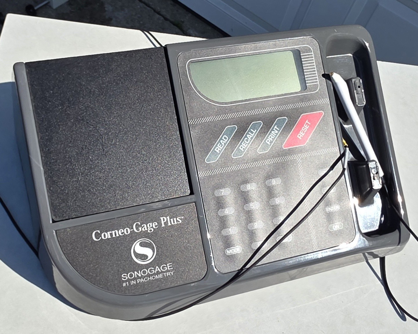 Sonogage Corneo-Gage Plus Corneal Pachymeter with PROBE! Untested-for parts