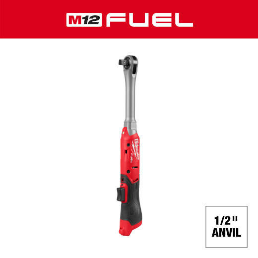 Milwaukee 3055-20 M12 FUEL 1/2 Inch Extended Reach Ratchet *NEW*