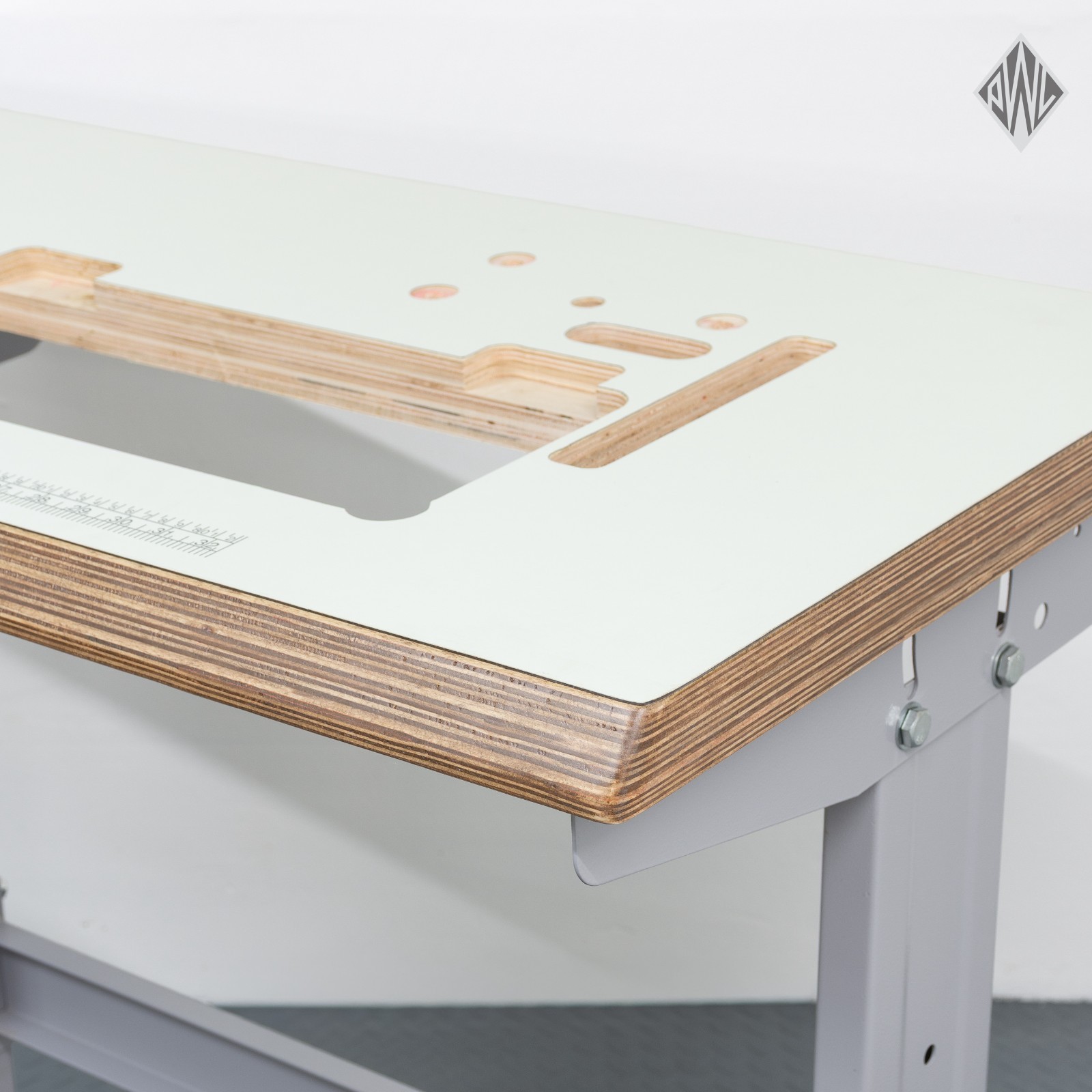 Table Top & Base For Industrial Sewing Machine HEAVY DUTY – 47″ Wide JUKI 1181