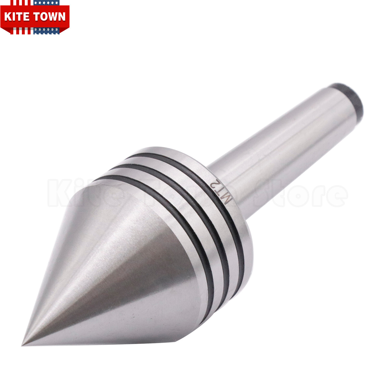 MT2 Live Center Morse Taper Triple Bearing Tailstock Center For CNC Lathe Tool