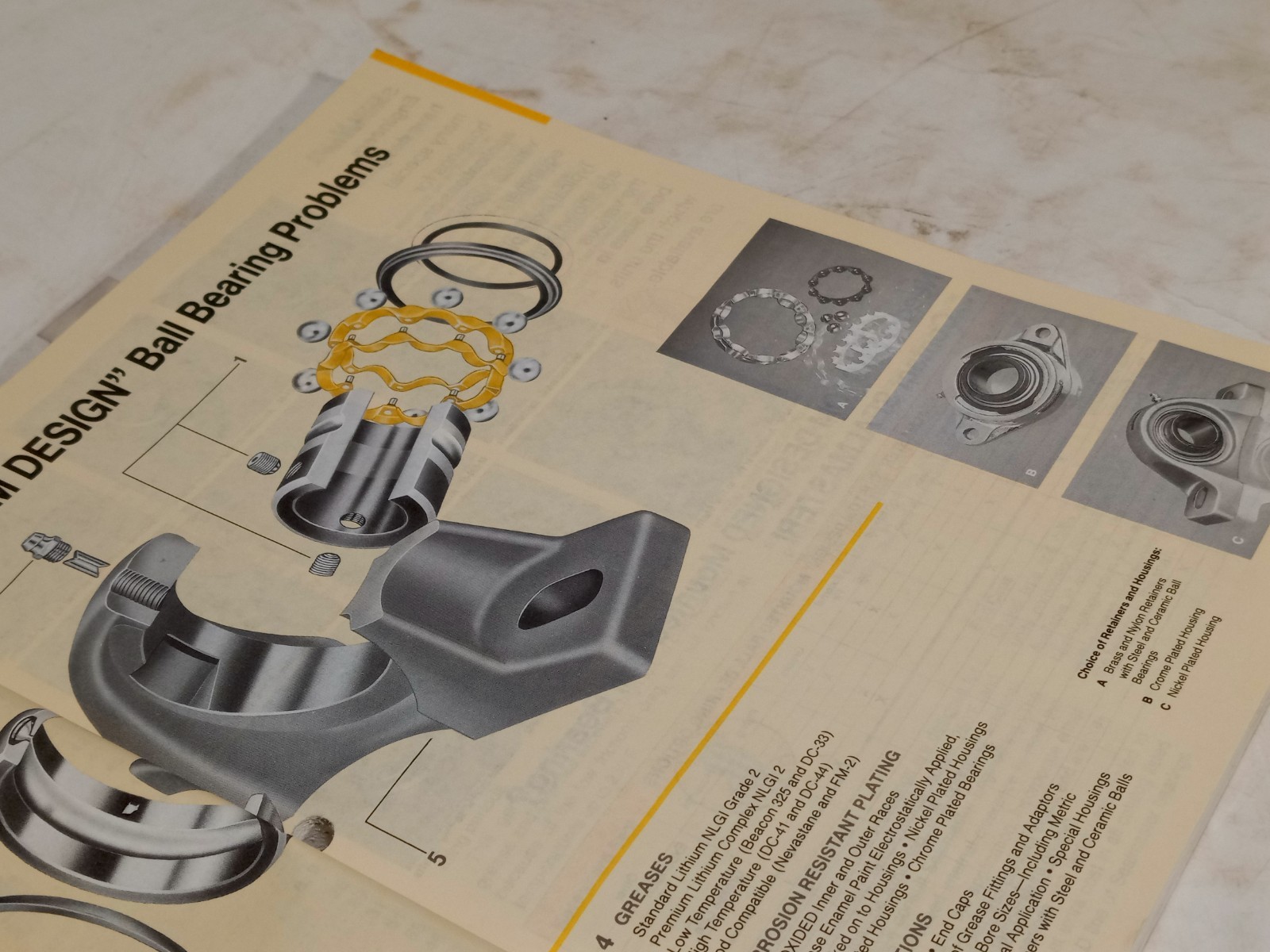 Sealmaster BP-88 Bearing Products Catalog 1988 Emerson as shown