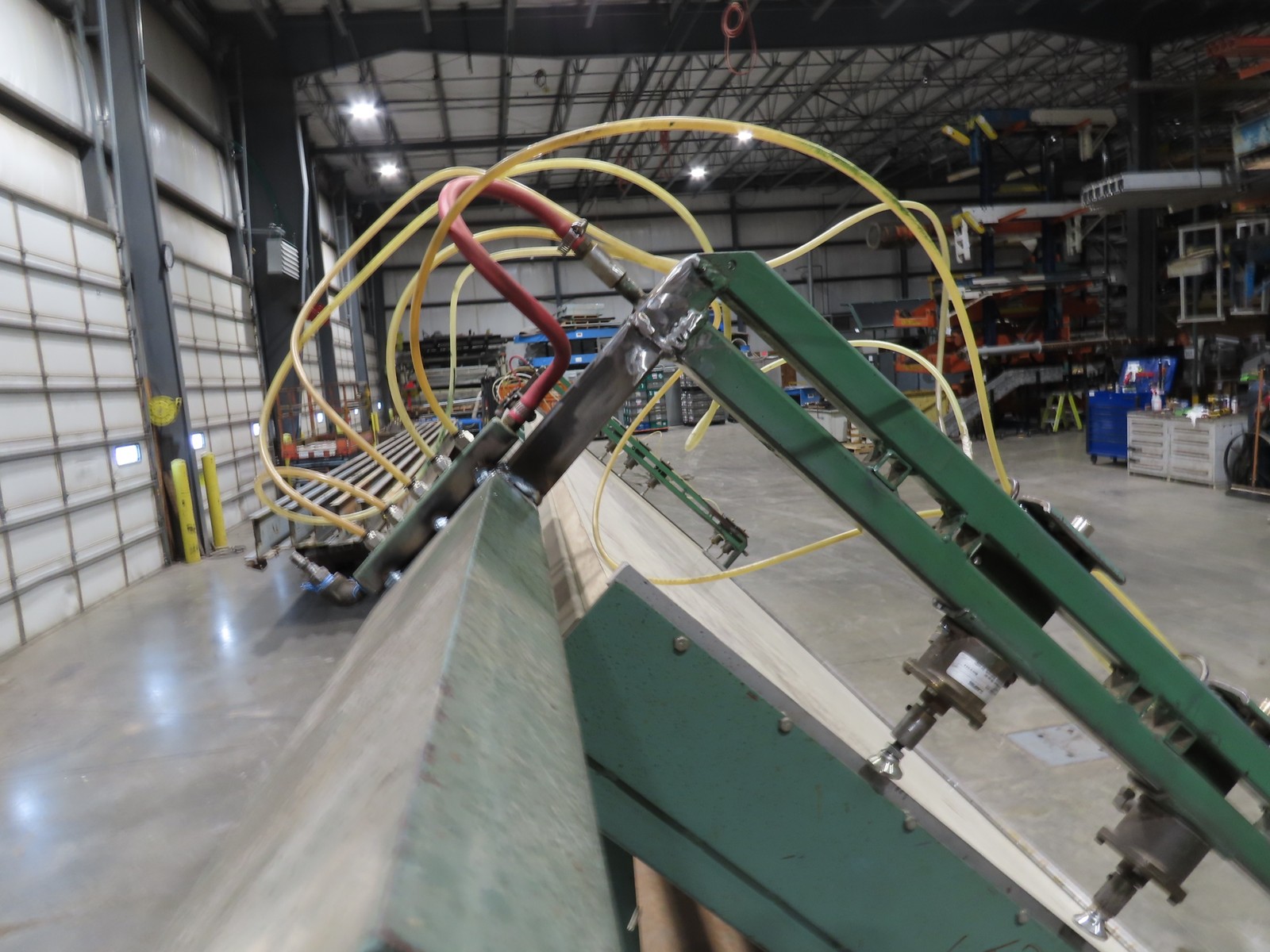 5’x 16′ Face Frame Assembly Table Pneumatic Dual Clamp Steel Frame