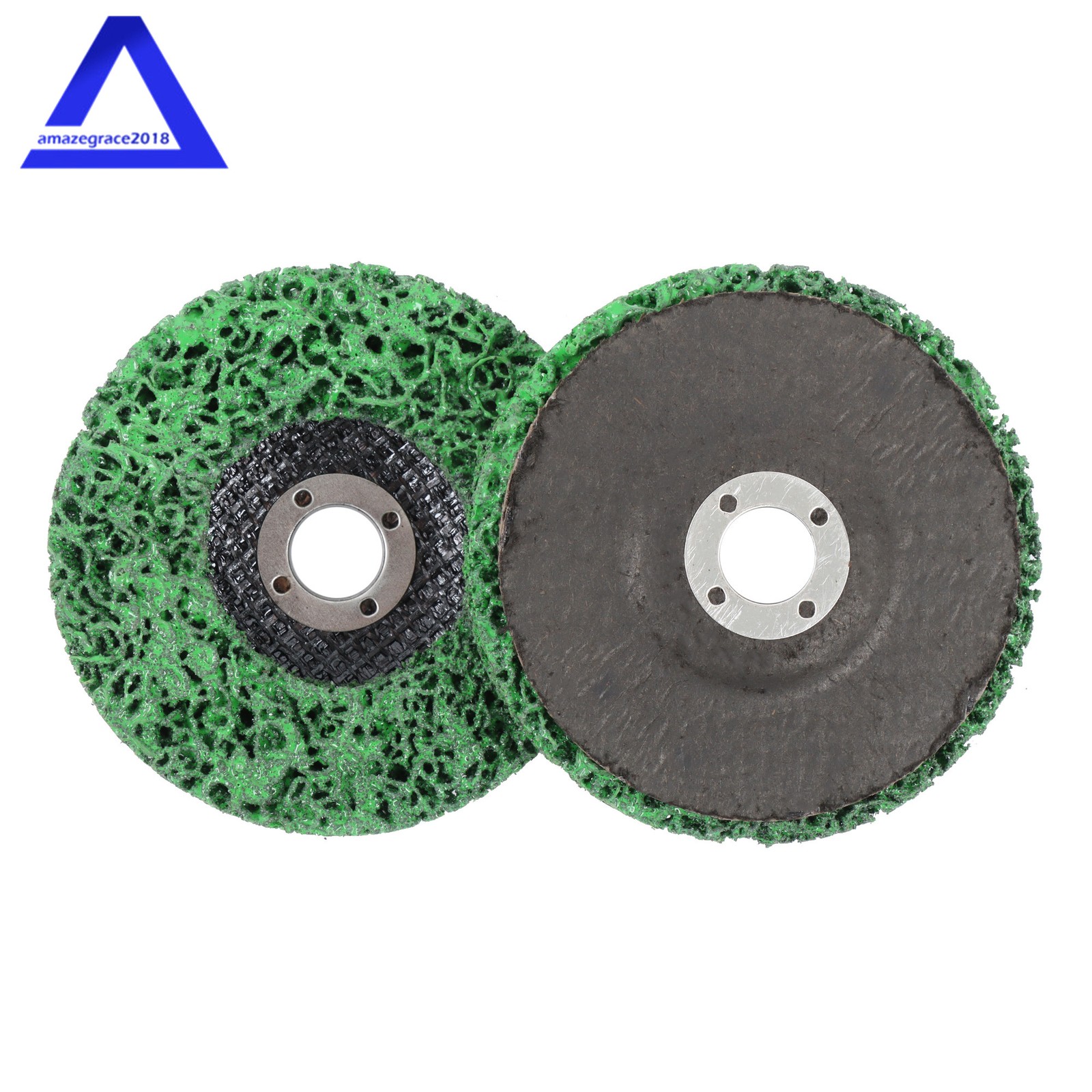 12 Pcs 4 Kinds Paint Strip Disc 4″ × 5/8″ Angle Grinder Stripper Wheels for Rust