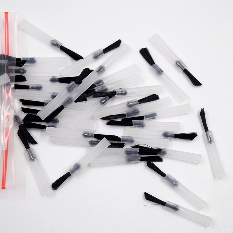 100 Pcs/Bag Dental Composite Long Brush Bonding Etching Disposable Applicator