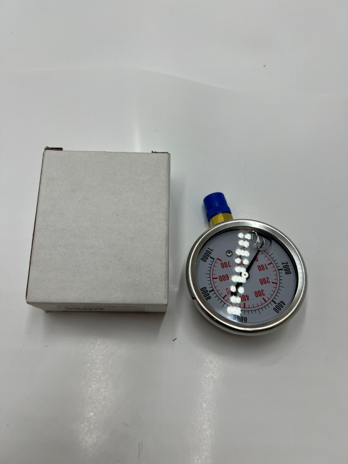 Dynamic Fluid Components Pressure Gauge 0-10000psi 0-700bar 2.5″ CF1P-700A