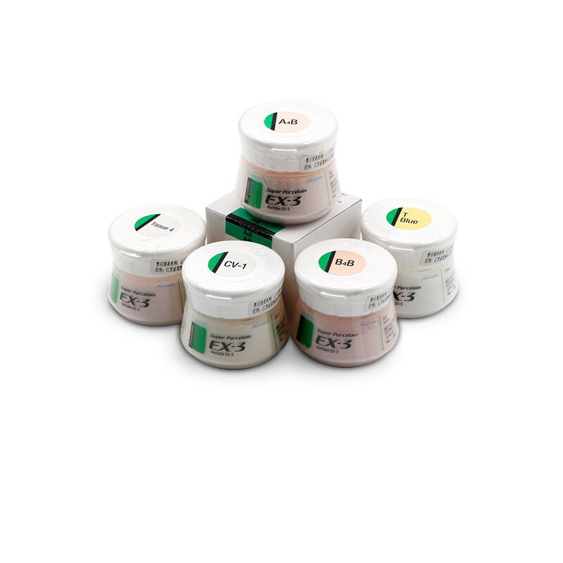 Dental Lab Material Noritake EX-3 Super Body Dentin Translucent TX Enamel Powder