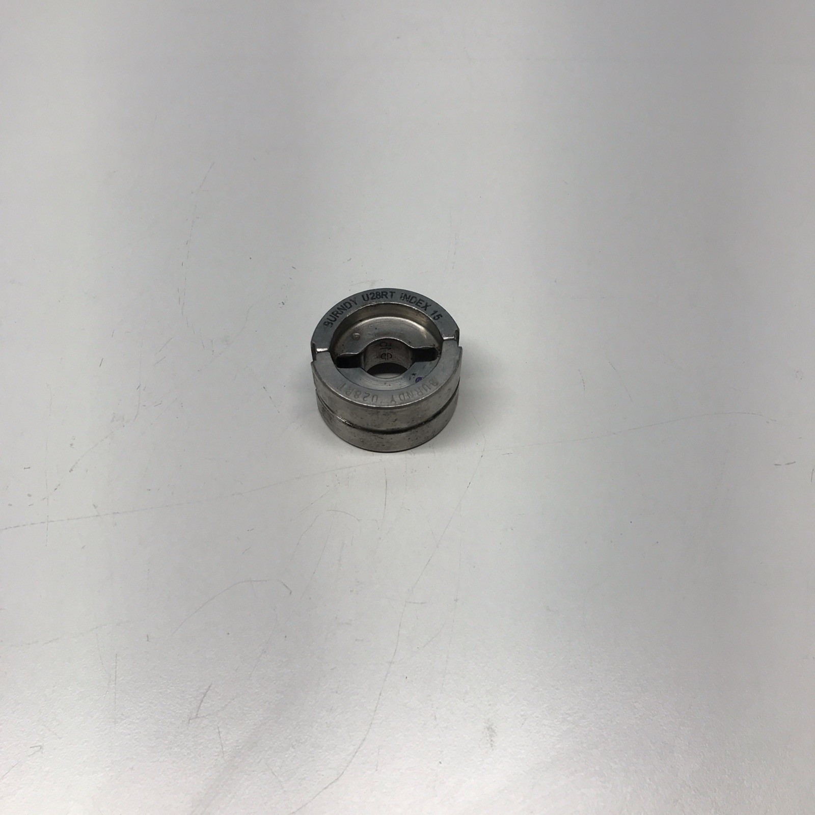 Burndy U28RT Stainless Steel U Die, Index 15, Purple 4/0