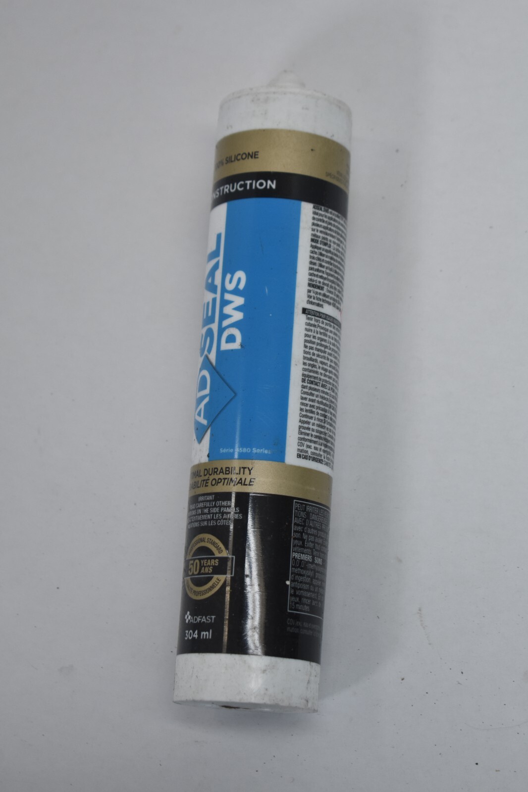 Lot of 6 ADSeal DWS Silicone Construction Sealant Cartridges 304mL Exp 01/2026