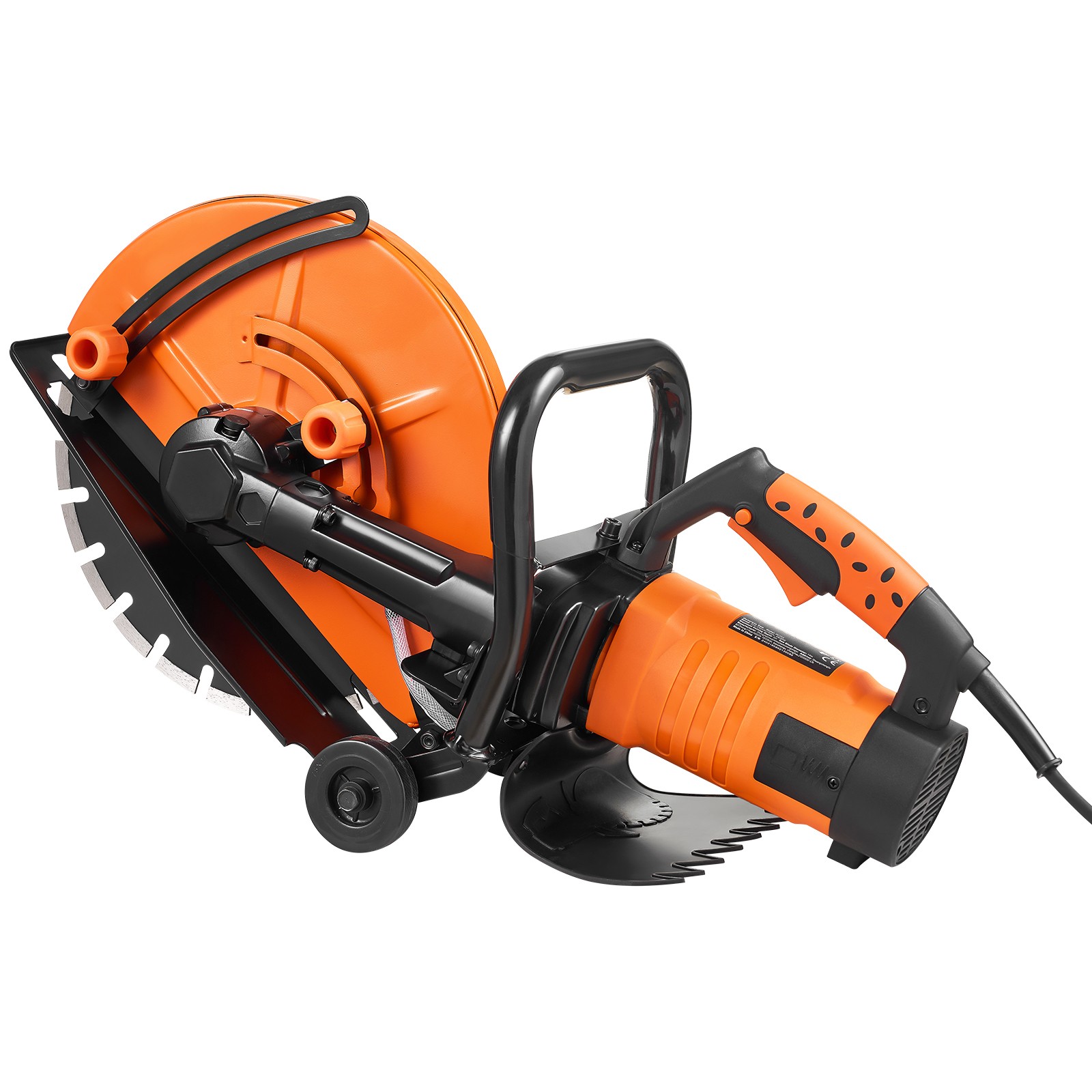 VEVOR 14» Electric Concrete Saw Wet/Dry Saw Cutter with Water Pump and Blade