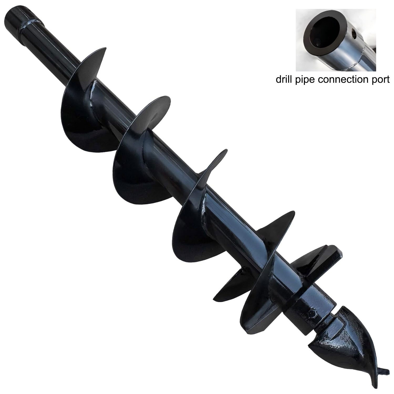 150mm 5.9inch Diameter Auger Drill Bit for Small Digger Drill Auger Drill