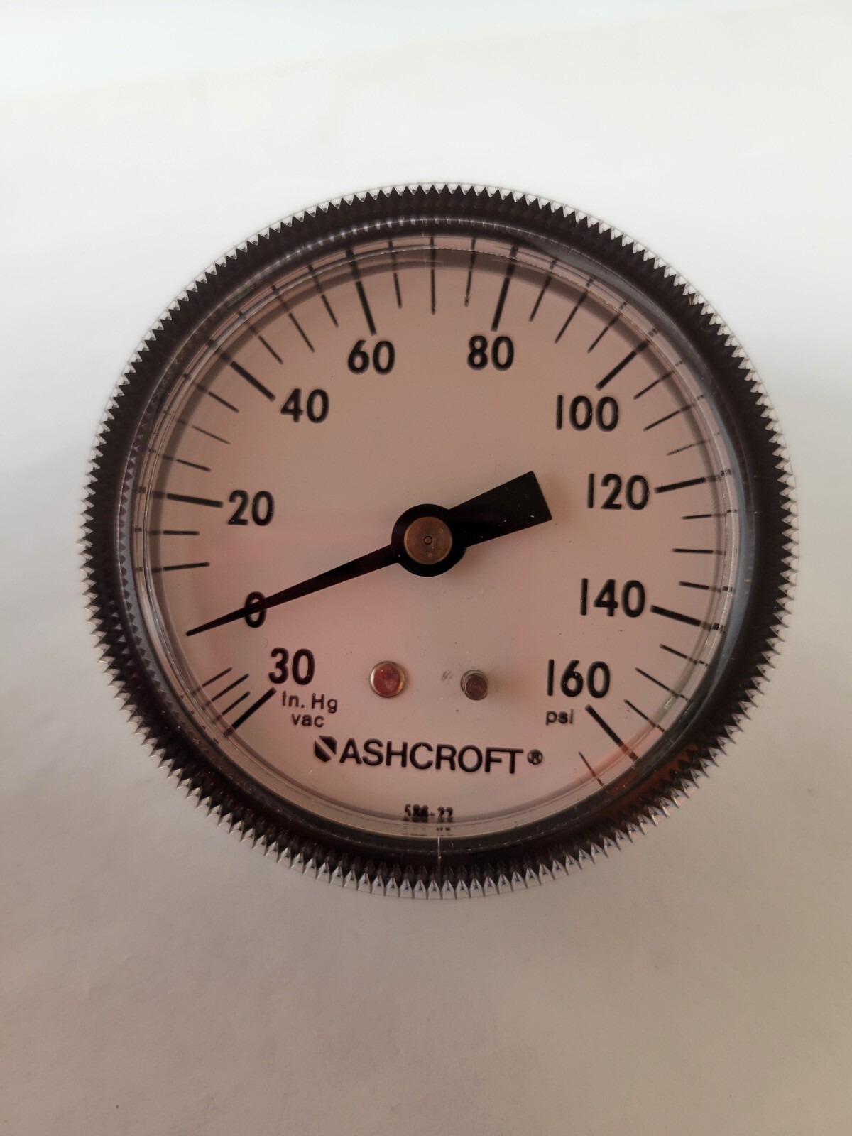 Ashcroft 25W100TH 02B XUC Pressure Gauge Panel Mount 2-1/1″ 0-160 PSI 1/4″ NPT