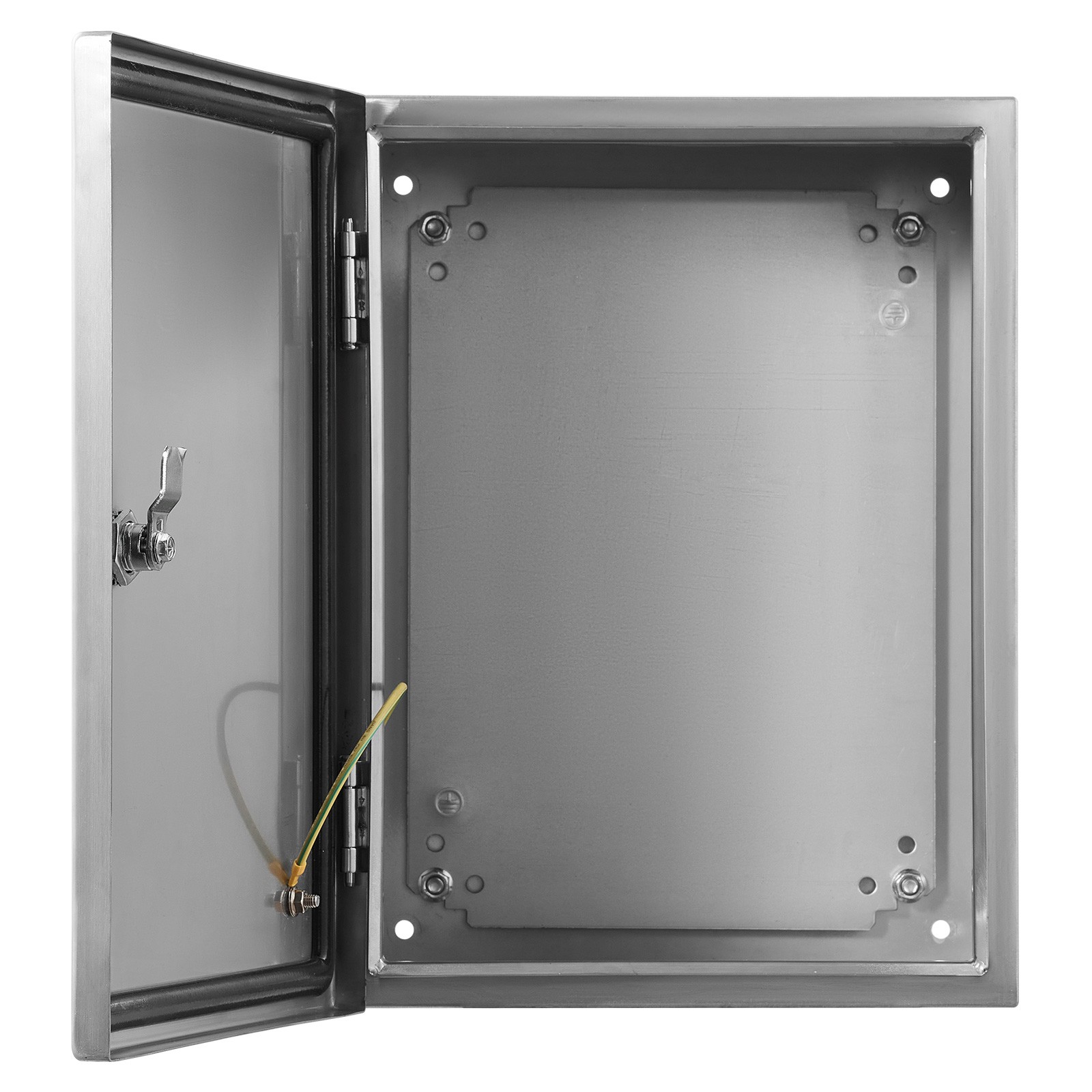 VEVOR 16″ x 12″ x 10″ Stainless Steel Electrical Enclosure IP66 Wall Mount Box