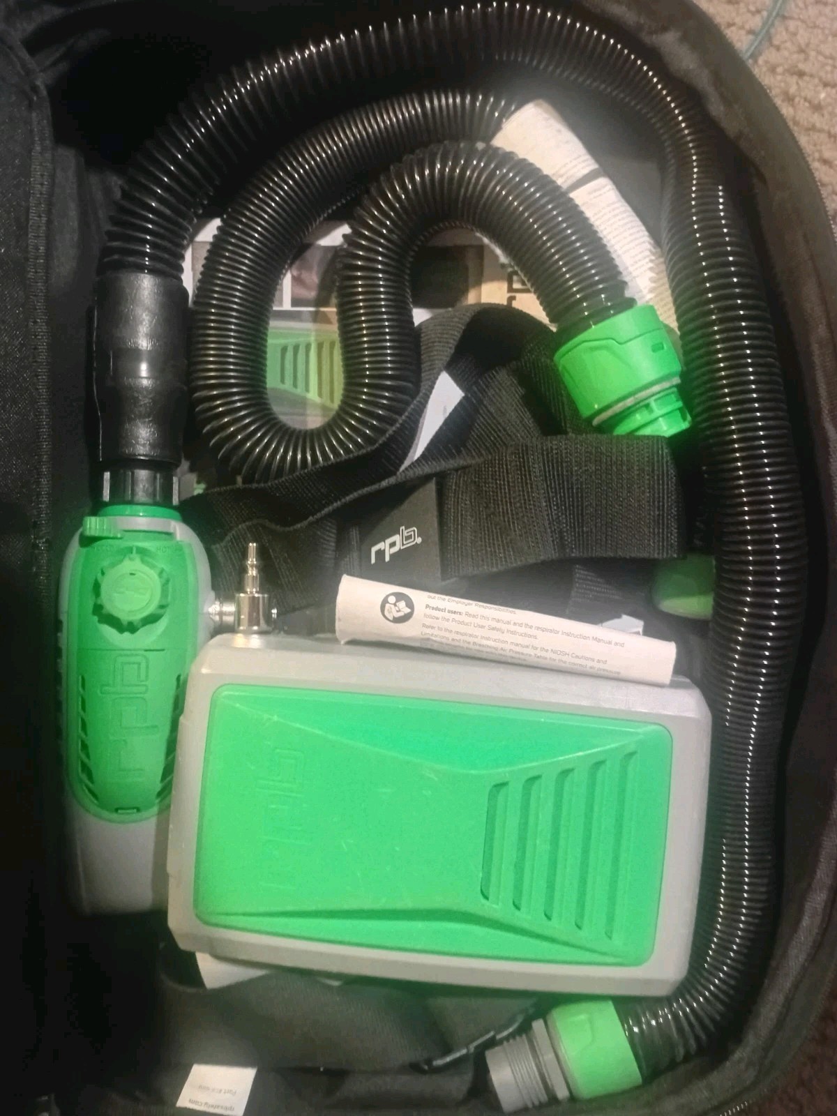 RPB Z-Link Full Face Welding/Grinding PAPR Powered Air Purifying Respirator Kit