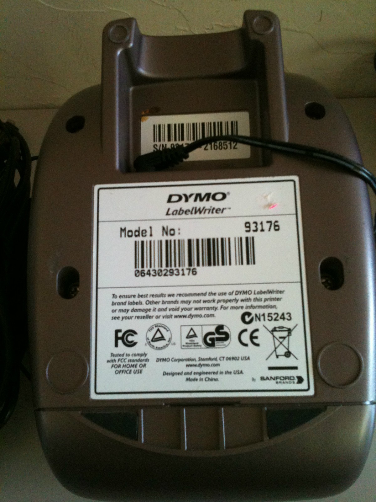 Dymo LabelWriter 400 Turbo Thermal Label Printer Dymo Model 93176