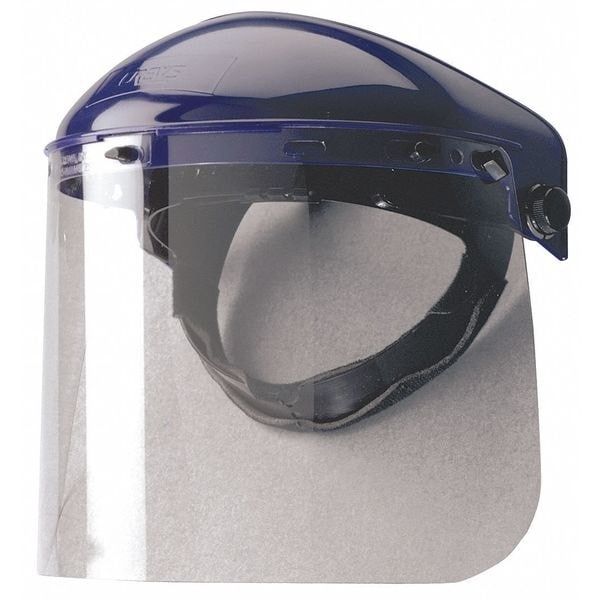 Mcr Safety 181640 Face Shield Visor, Clear Visor, 8″ Height, Uncoated Lens,