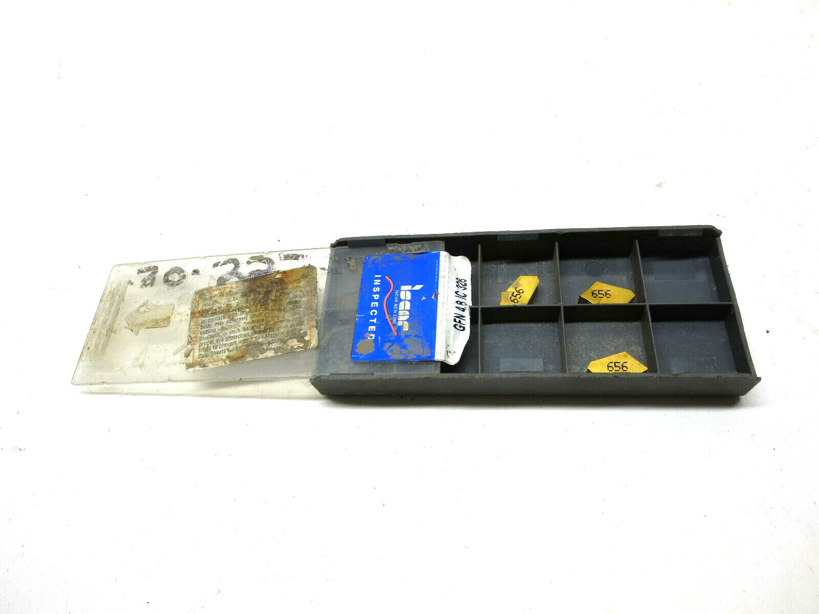 3 pcs. ISCAR 656 New Carbide Inserts – Made in Israel