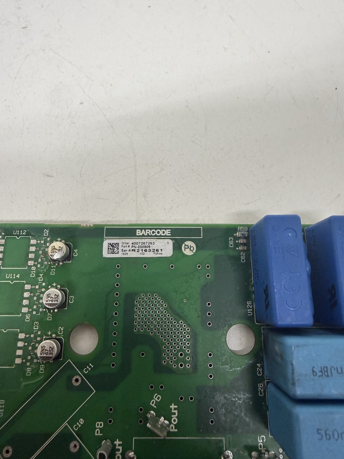 USED pn-200909 AB755 frequency converter driver board 1PCS FedEx shipping