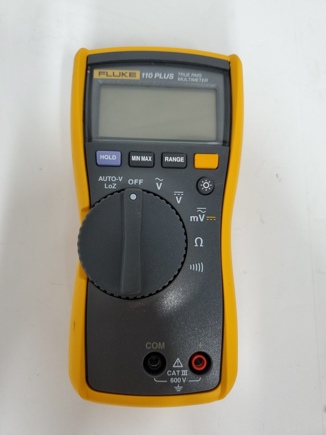 FLUKE 110 PLUS TRUE RMS MULTIMETER 10 Amp 600 Volt Cat III