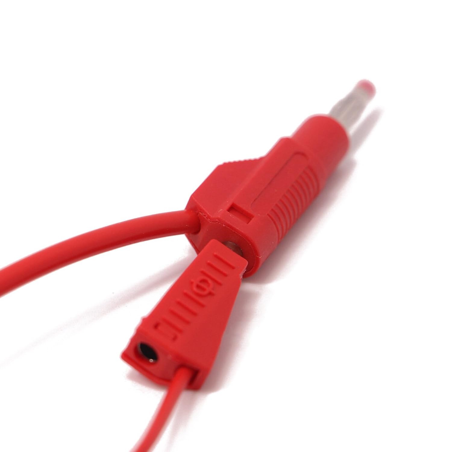 10sets Retractable Sheath 4mm Banana Plug Connectors Stackable Wire Solder Multi