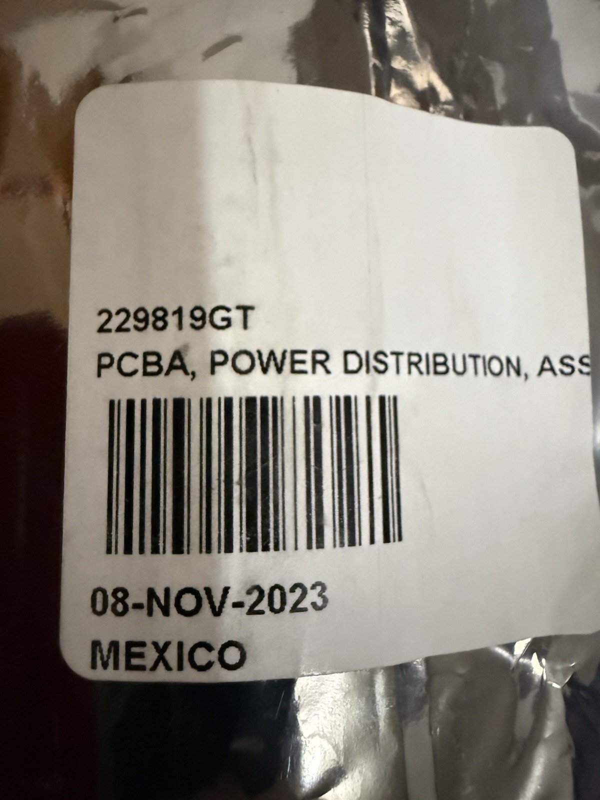 genie 229819GT PCBA Power Distribution Assembly New In Package OEM