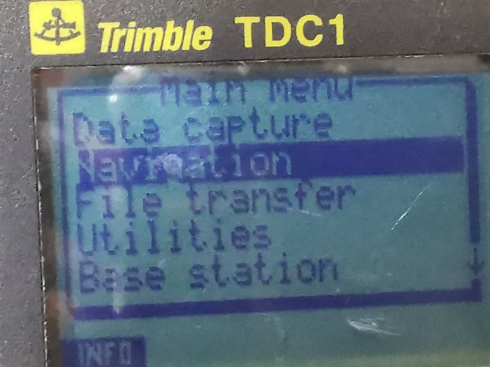 Trimble TDC1 Survey Data Collector 3300 QA / 001815-62-00 A W/O ANY ACCS.