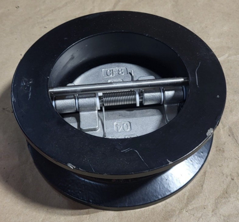 Keckley Dd1f-Ci-34136-400 4″ Cast Iron Wafer Check Valve