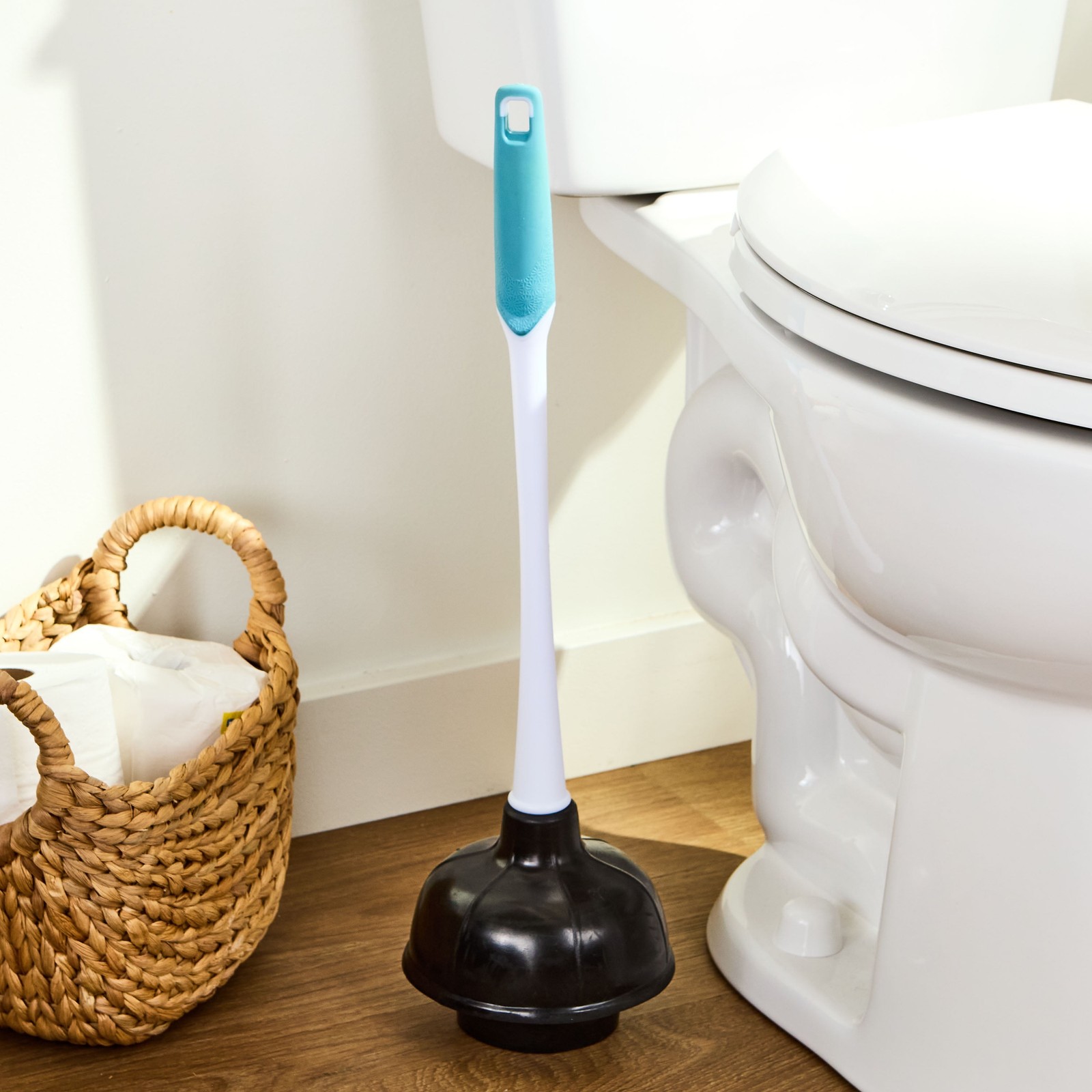 Great Value Deluxe Toilet Plunger 16″ Ergonomic Plastic Handle