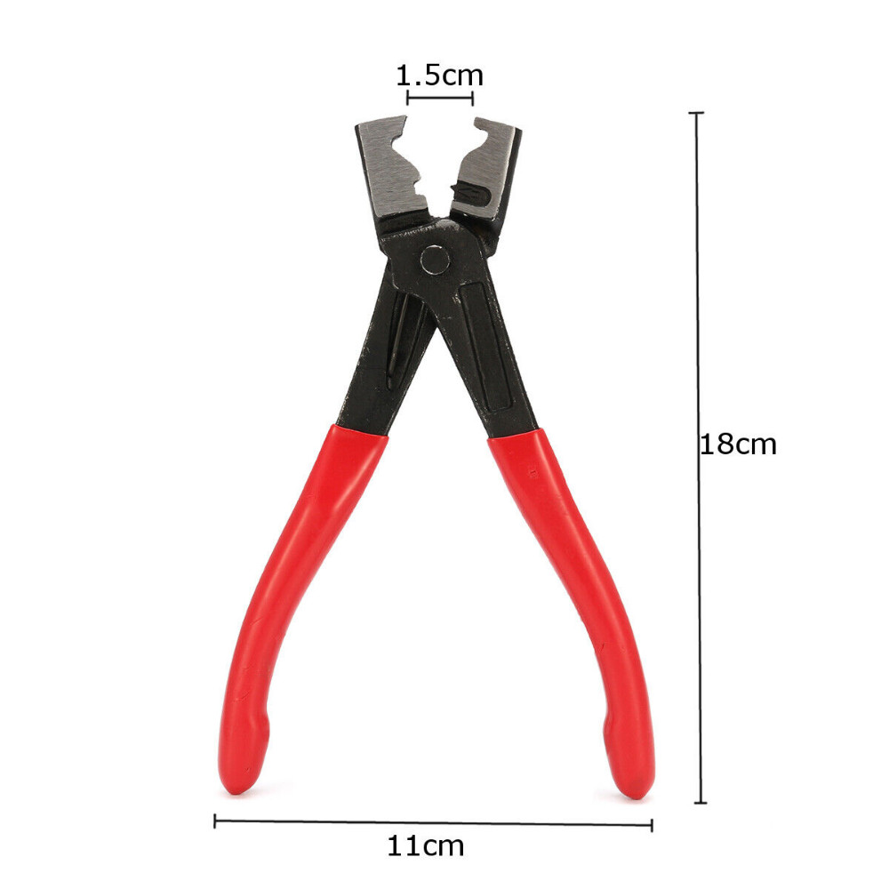 260PCS 304 Stainless Steel Single Ear Stepless Hose Clamps 6.5-21mm Kit or Plier
