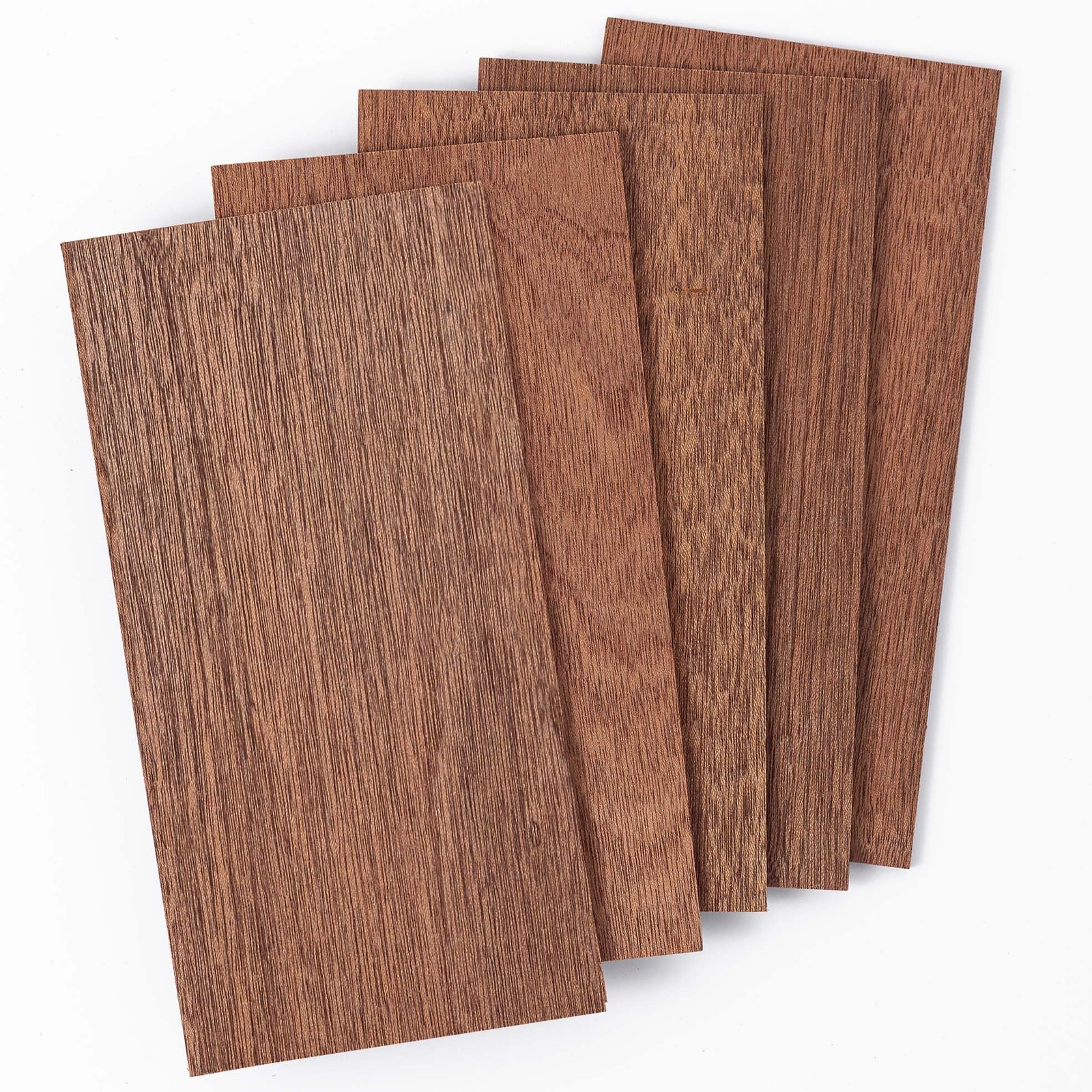 African Mahogany Wood Sheets 1/8″ Thick, 4×8 inch Lumber Veneer Pieces Planks…