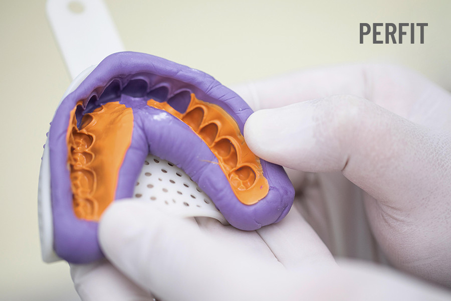 PERFIT Dental VPS PVS Impression Material Putty + Light Body Fast / Normal Set