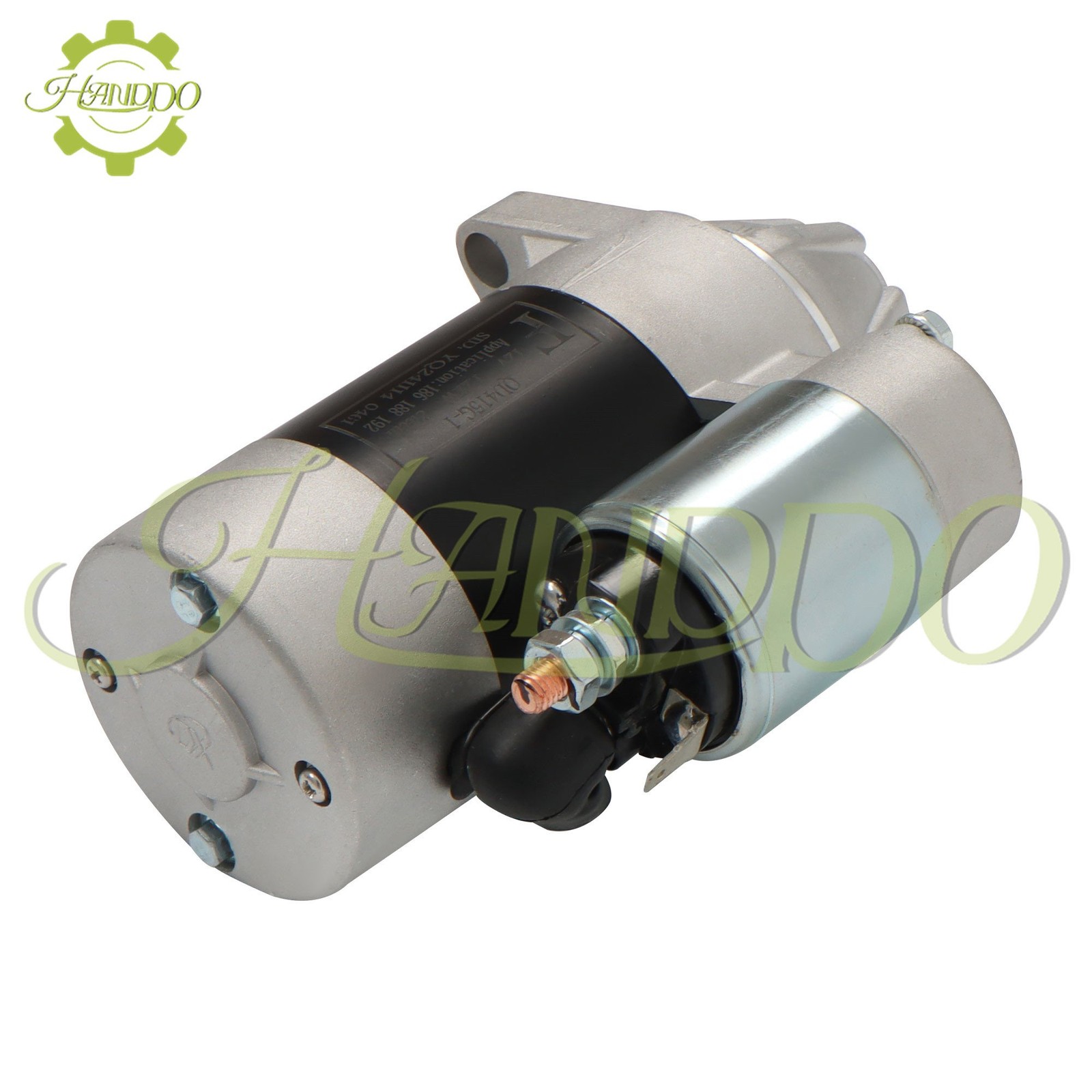 For 186FA 186F L100 Engine Diesel Electric Starter Motor Flywheel Rectifier