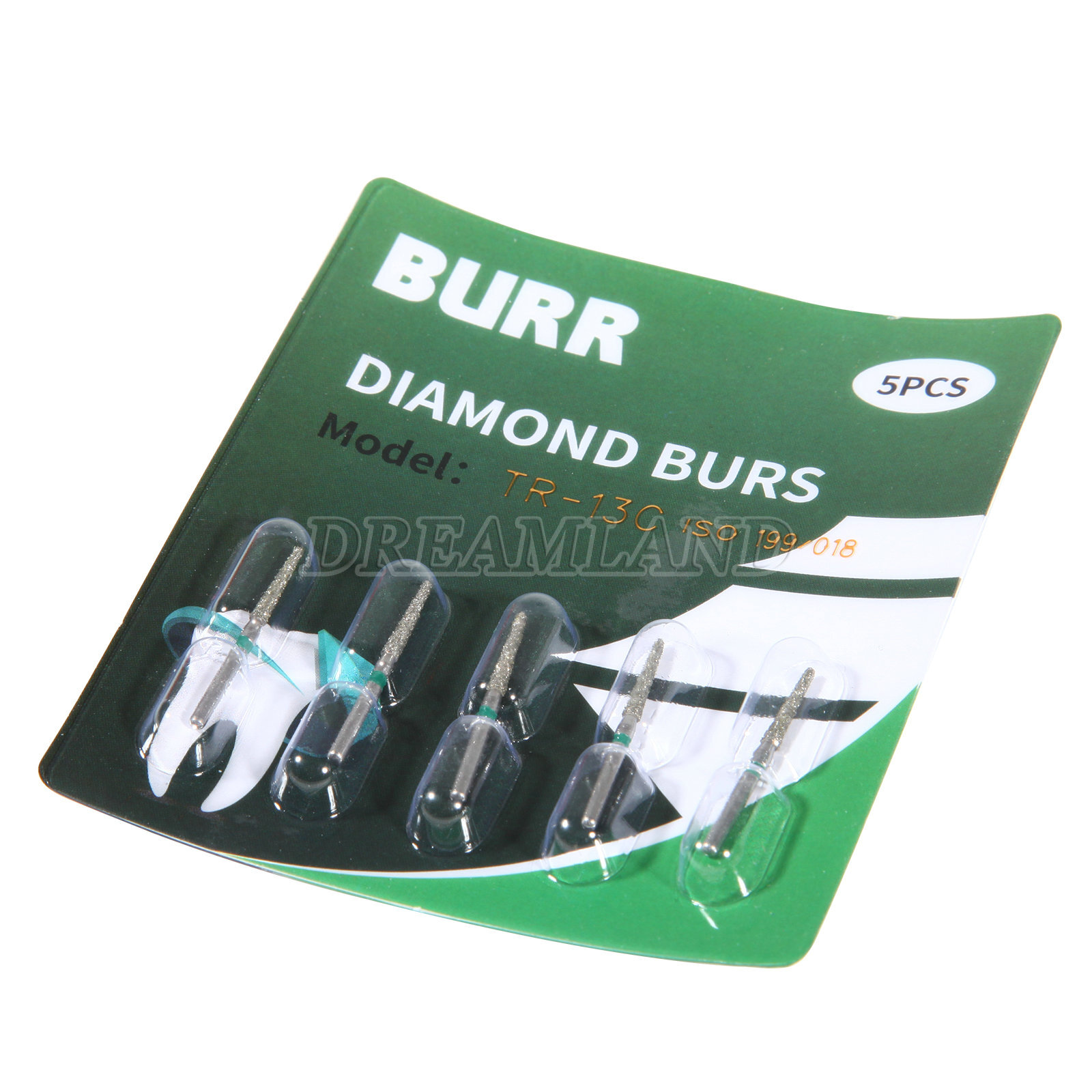 50pcs Sale Diamond Burs Coarse TR-13C Taper Round End FG 1.6mm High Speed Bur