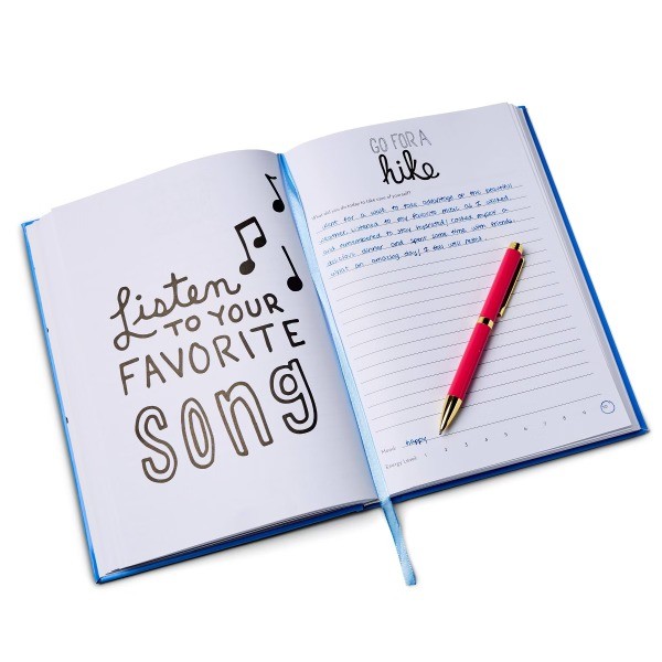 Eccolo “7×9” Self Care Journal Blue