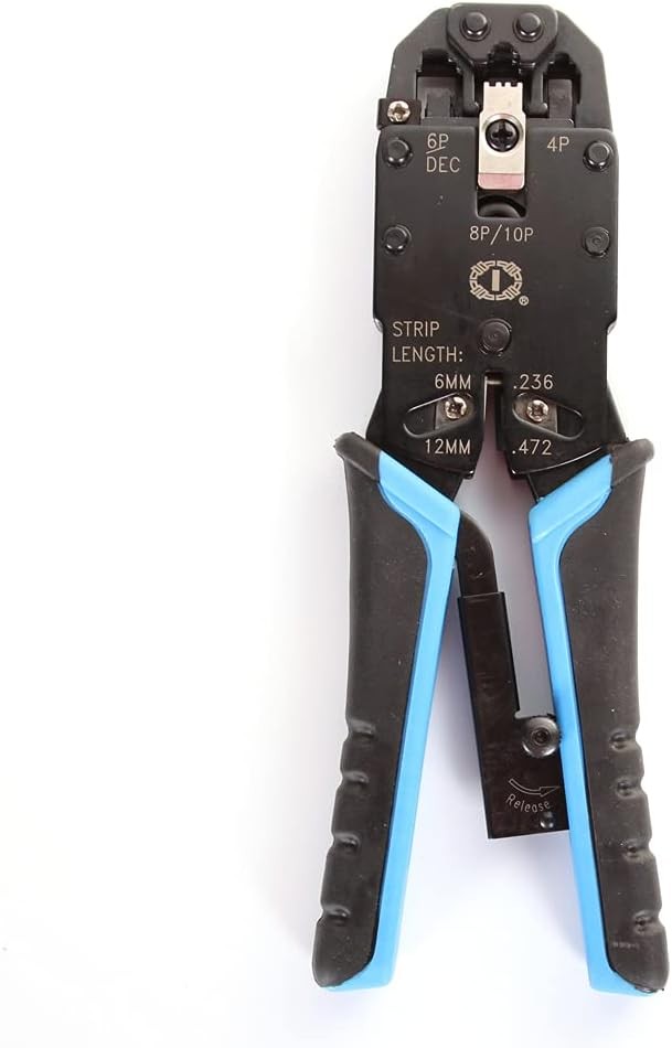 RJ11/RJ12/RJ45/RJ50 10P 8P 6P 4C Network LAN Cable Crimper Modular Plug Crimping