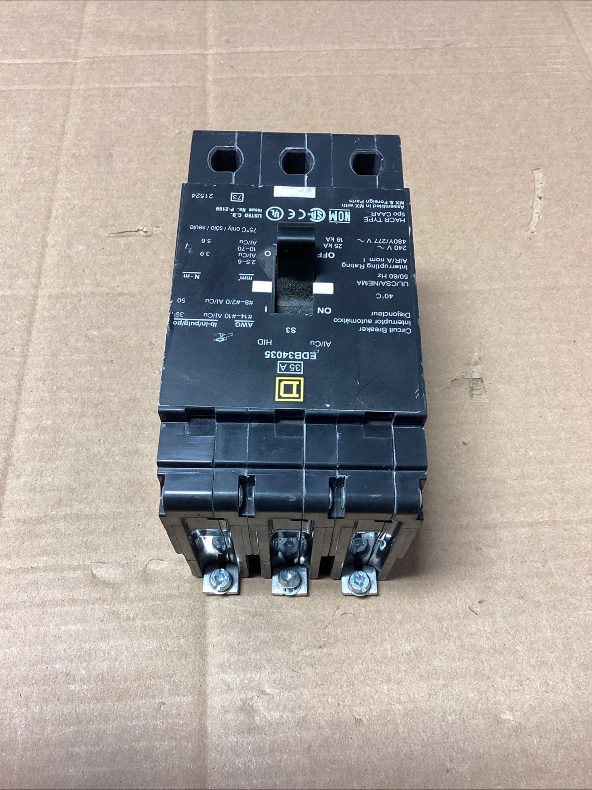 Square D EDB34035 NOB