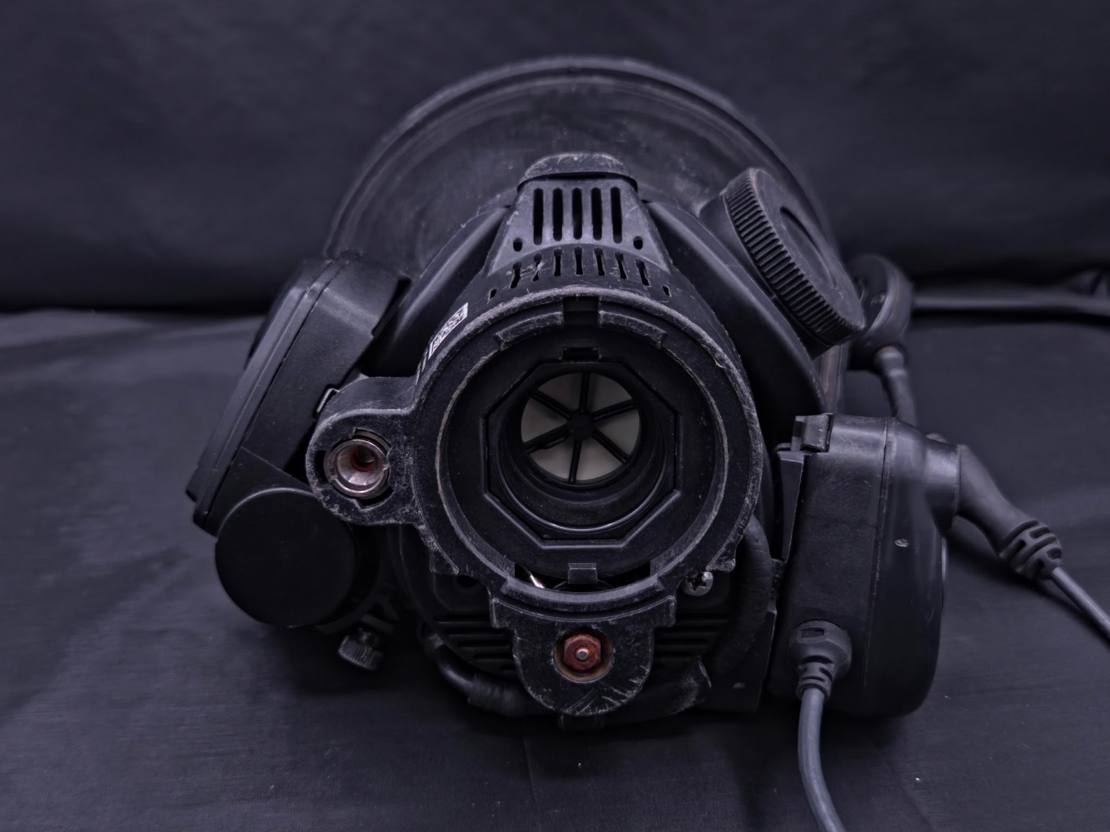 MSA Ultra Elite Full Face Respirator Mask Medium Comms Mic Untested Parts Repair