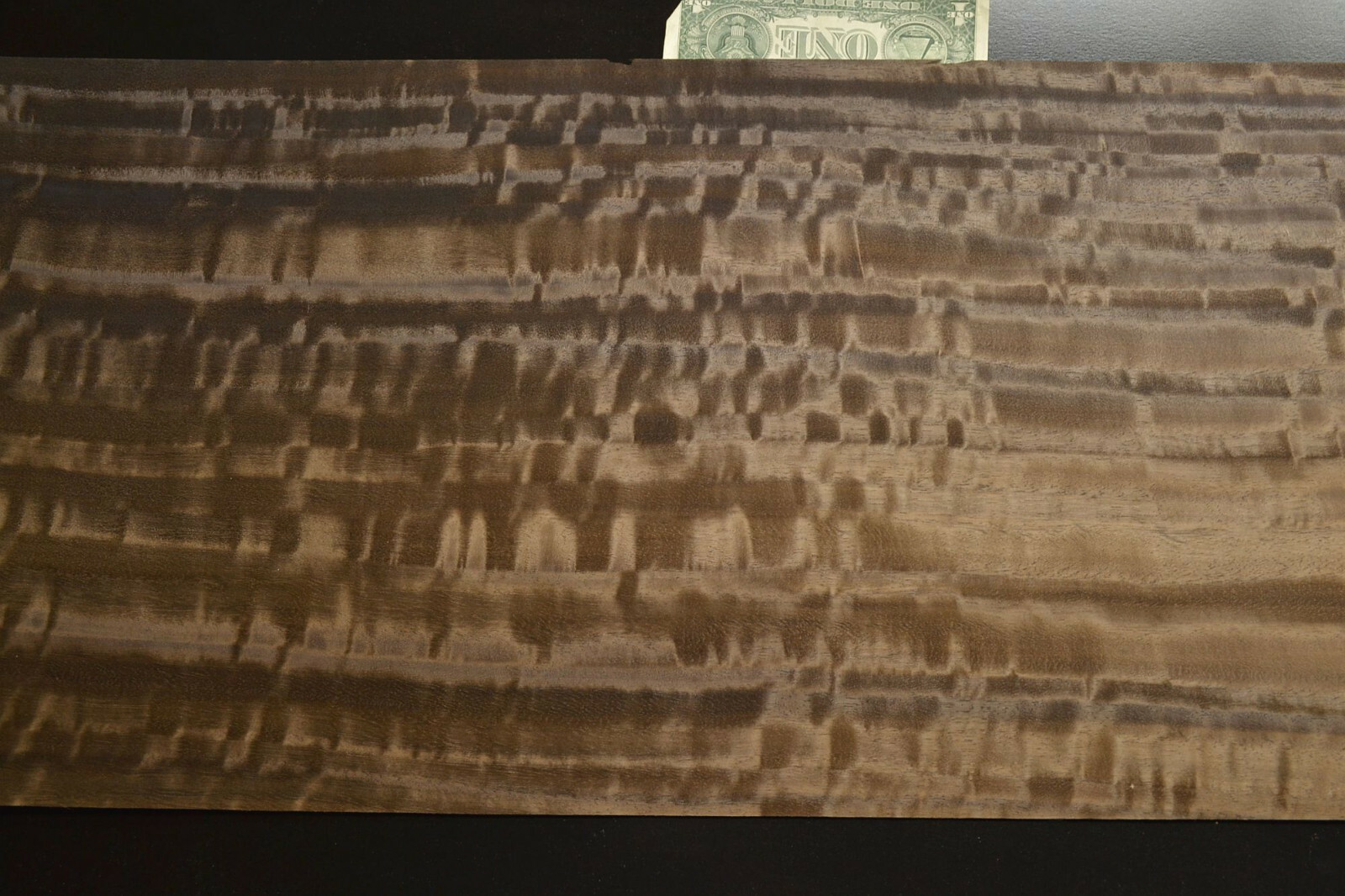 Fumed Eucalyptus Raw Wood Veneer Sheet 13 x 33 inches 8628-9